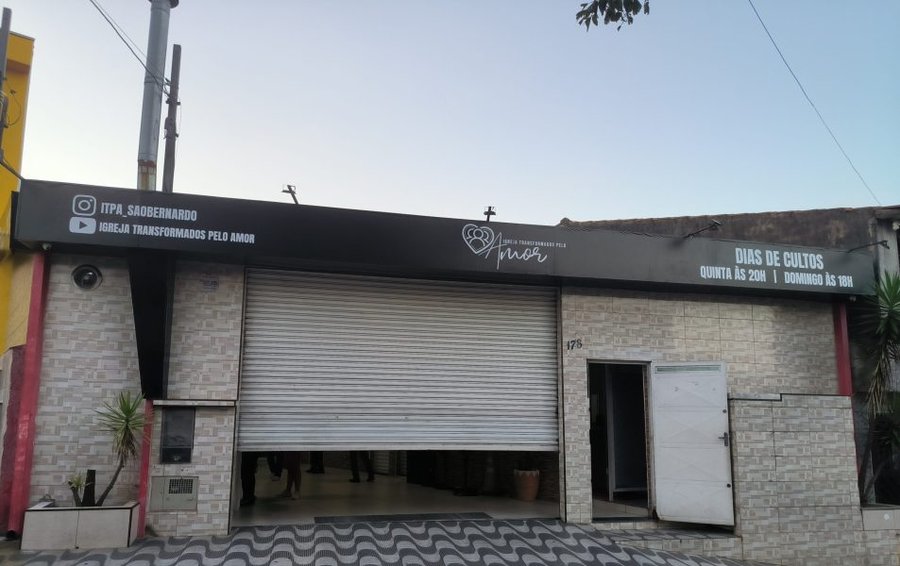 Fachada da Igreja Transformados pelo Amor - São Bernardo